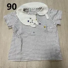 ベイビーチアー　ねこ　Tシャツ　90のサムネイル