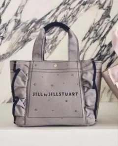JILL by JILLSTUART ビジューフリルトート グレーポッピンのサムネイル