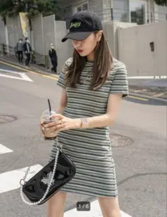 SHEIN｜Dazy｜カラフル　ミニワンピース