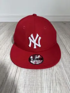 ニューエラ　ニューヨーク・ヤンキース 赤 キャップ 9FIFTY child