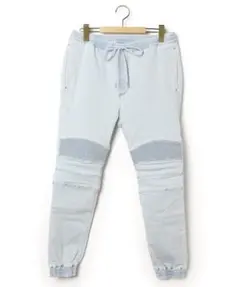 ☆モンキータイム スウェット デニム ジョガーパンツ/メンズ/L☆新品