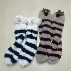 レディース ソックス 2足セット まとめ売り　ジェラートピケ　ジェラピケ