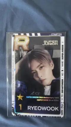 superjunior superstar game トレカ　リョウク