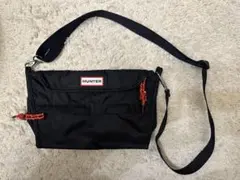 HUNTER ブラック サコッシュ