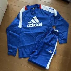 adidas アディダス 150サイズ ピステ上下 サッカー ジュニア 青