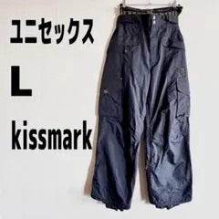 メンズ　ユニセックス　L スノーボードウェア　パンツ　ベンチレーション　ブラック