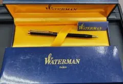 WATERMAN ボールペン本体 レザーケース付き - メルカリ