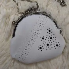 【早い者勝ちSALE】Y's ワイズ ヨウジヤマモト コインケース がま口 美品】Y's ワイズ がま口ネックレス コインケース ヨウジ