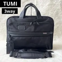 未使用級✨トゥミ アルファ2 ビジネスバッグ 26180D2 ブラック 3way