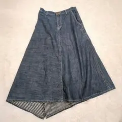 Y's 日本製 デニム ラップスカート Mのサムネイル