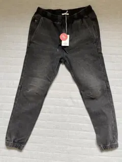 【新品】BAYFLOW ストレッチ ジョガーパンツ ブラック ダークグレーのサムネイル