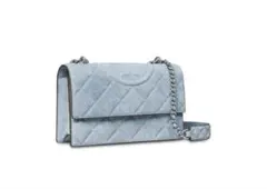 TORY BURCH Flemingデニム コンバーティブル ショルダーバッグ