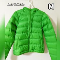 理*論様 【★現品限り★】Jack Wolfskin グリーン ダウンジャケット