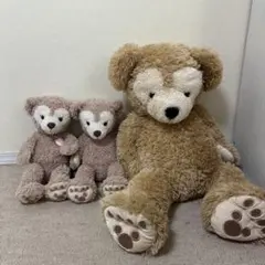 ダッフィー シェリーメイ ぬいぐるみ セット ディズニーシー