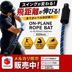 スイングスピード爆速UP ON-PLANE ROPE BAT 2026ver.のサムネイル