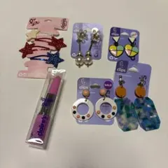 Claire's イヤリング ヘアクリップ セットのサムネイル