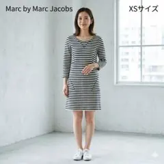 マークバイマークジェイコブス ボーダー ワンピース チュニック XS 綿混