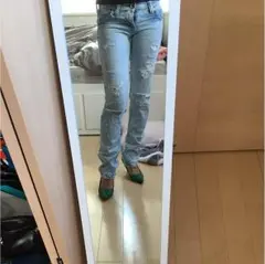 RODEO CROWNS  ダメージデニム サイズ25