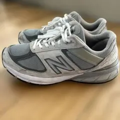 New Balance 990V5 グレー スニーカー27.5cm