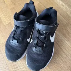 20.0cm Nike ブラック スニーカー ベルクロ 20cm