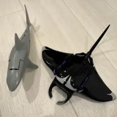 蒼海の勇者 シーバトロンACE オニイトマキエイ　サメ　シャーク　エイ　海洋生物