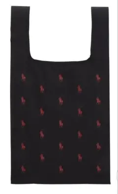 新品未使用　ポロラルフローレン　エコバッグ　レインバッグ　撥水防水加工　黒