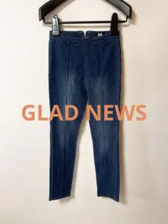 GLAD NEWS 平成ギャル y2k ストレッチ スキニーデニム レギンスのサムネイル