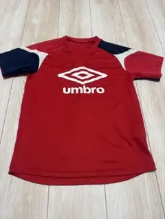 umbro 赤 ショートスリーブ シャツ150cm