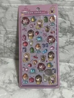 ディズニープリンセス ボンボンドロップシール