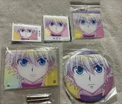 ハンターハンター　Ani-Art clear label 第3弾　キルア　5点