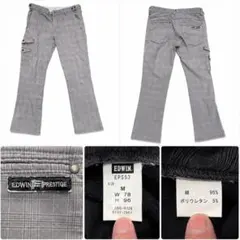 EDWIN GOLF グレー ゴルフパンツ R598 - メルカリ