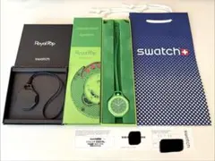 オーデマピゲ×スウォッチ RoyalPop GreenEight 希少カラー - メルカリ