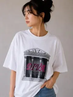 USA製 Hanes BEEFY-T DIVA 両面プリントTシャツ XL