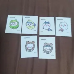 ちいかわ ハチワレ　シークレット　レトロステッカー2　韓国限定 6枚