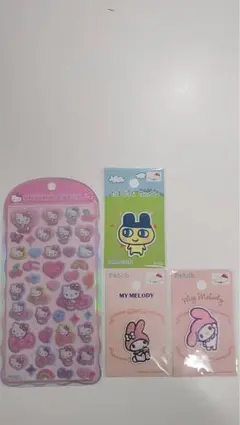 ボンボンドロップシール　コットンパフィシール　ワッペンシール