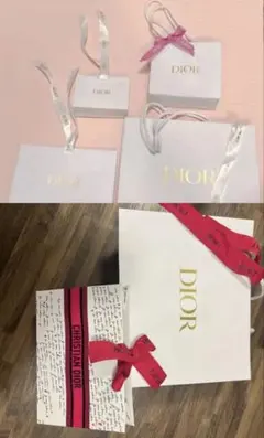Dior ディオールショッパーショップ袋セット