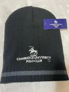 新品 POLO CLUB ポロクラブ ニットキャップ ブラック