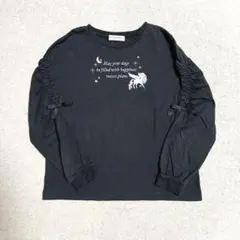 mezzo piano メゾピアノジュニア　長袖トップス　ユニコーン　140