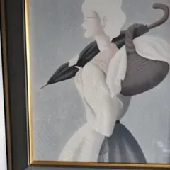 東郷青児 水彩画【夫人像】鑑定証付き 東郷青児 水彩画【夫人像】鑑定証付き - メルカリ
