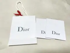 Dior ホワイト紙袋と封筒セット