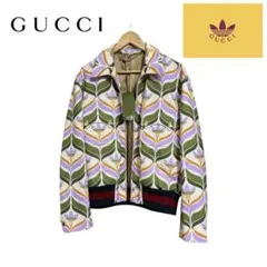 【定価30万】GUCCI × adidas トレフォイユジャケットLタグ付属 定価30万】GUCCI × adidas トレフォイユジャケットLタグ付属 adidas