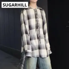 【美品 試着のみ】SUGARHILL (シュガーヒル) オンブレ チェックシャツのサムネイル