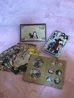 鬼滅の刃22巻付録 缶バッチ ポストカード16種