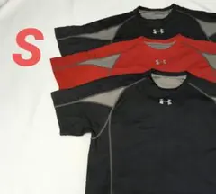 Under Armour METAL Tシャツ 3枚セット 黒 赤