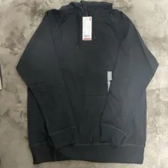 UNIQLOスウェットプルパーカー　黒　XLサイズ　本日限定価格