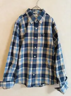 【新品タグ付】 Abercrombie&Fitch メンズ チェックシャツ M