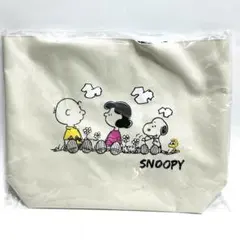 スヌーピー　リバーシブルバッグ(アイボリー) 新品未使用