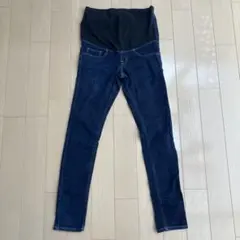 無印　マタニティスキニーデニムパンツS