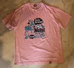 HELLY HANSEN ノルウェー語 グラフィック Tシャツ ピンク　サイズLのサムネイル