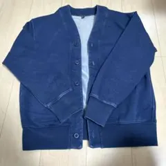 スウェット カーディガン